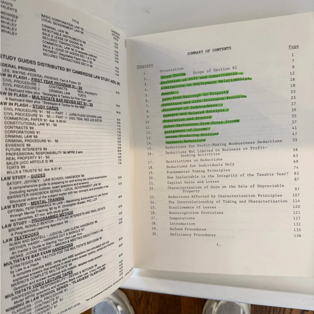 Federal Income Taxation Books (3)